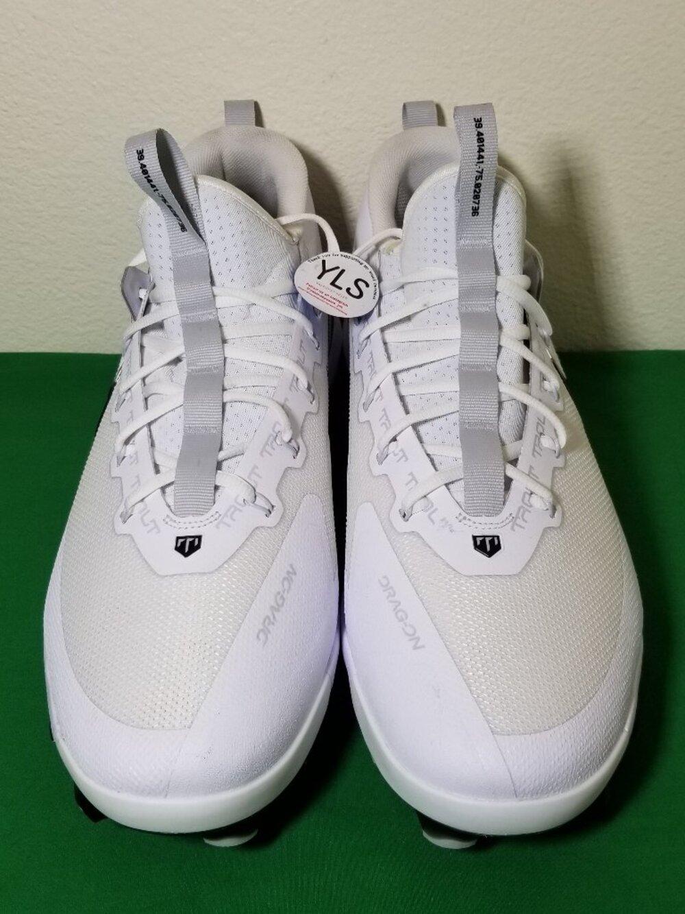 Nike Force Trout 9 Elite MCS Mens‎ Size 16 White Baseball Cleats FZ8643-100 NEW